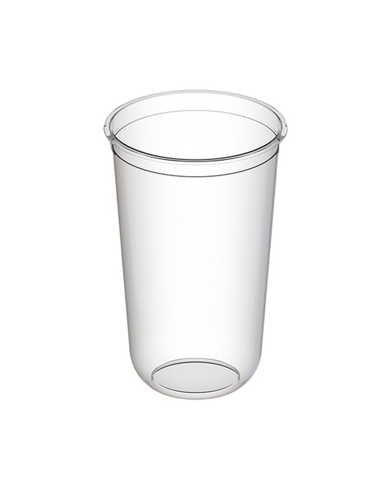 Стакан Bubble cup/шейкер U-образное дно глянец ПП 1031ГП D=90мм цвет прозр. 500мл ОЗЛП/ВЗЛП (х16/384)