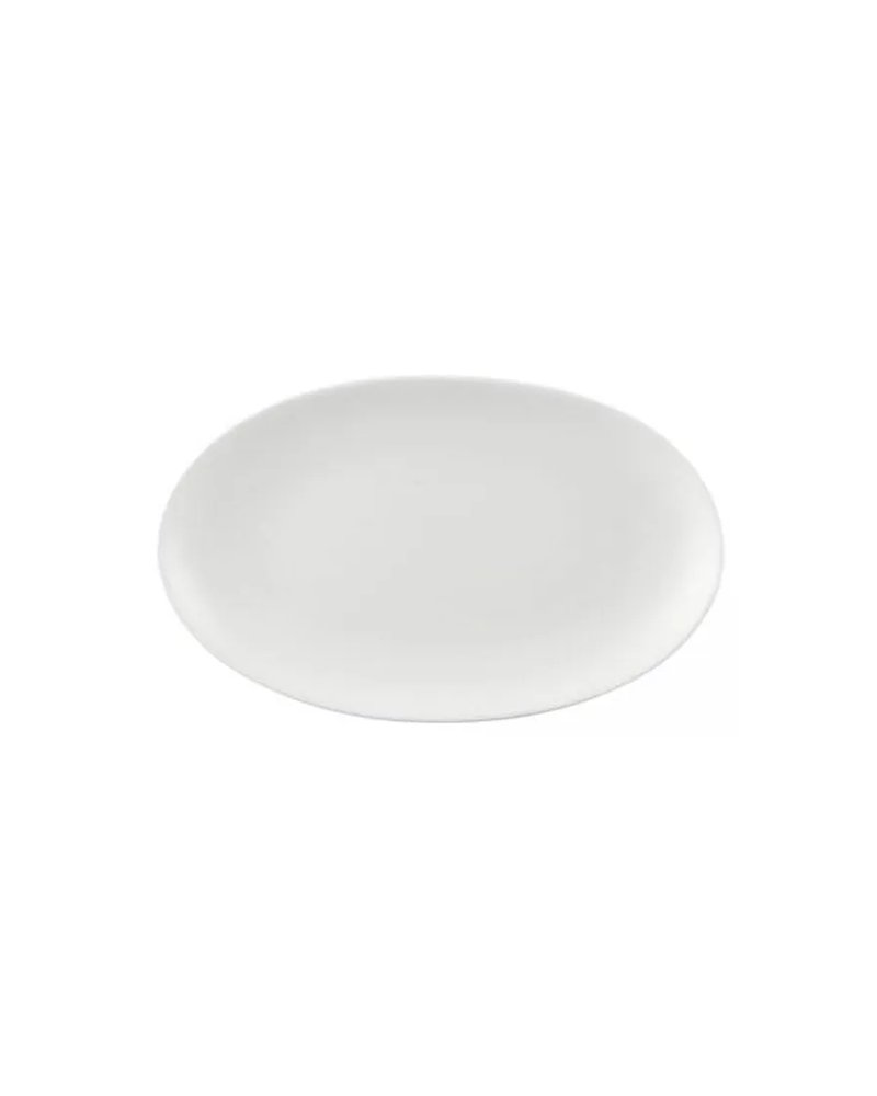 Блюдо «Джейд» овальное фарфор ,L=24,B=15см белый