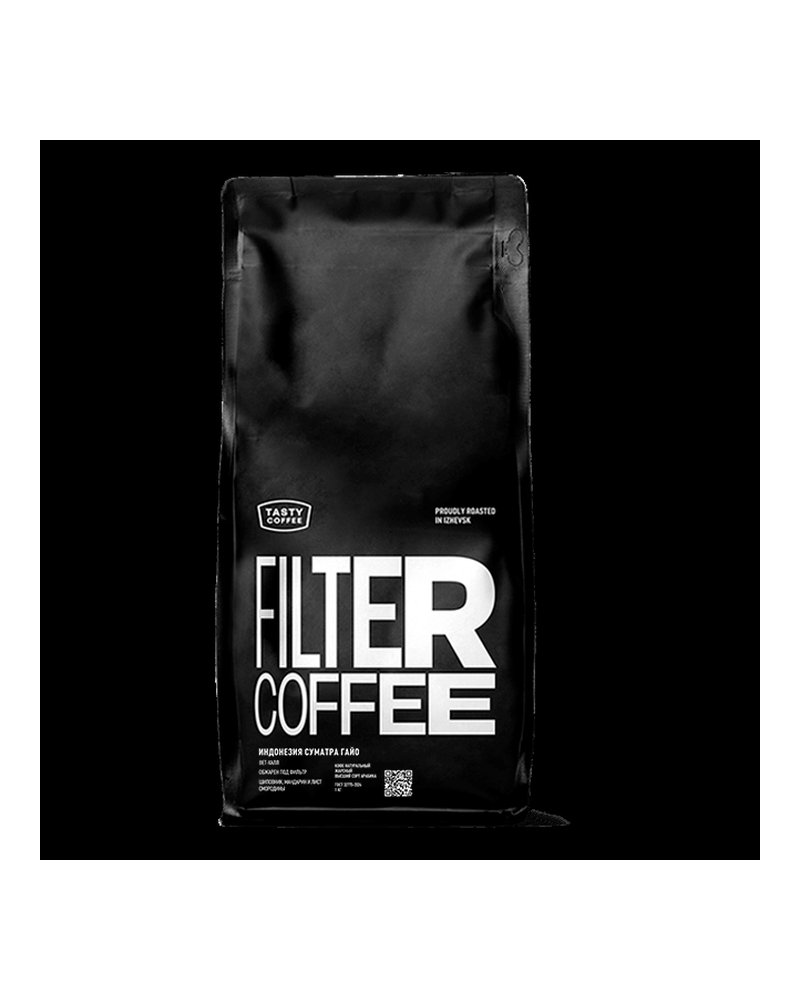Кофе в зернах Tasty Coffee Индонезия Суматра Гайо 250 г