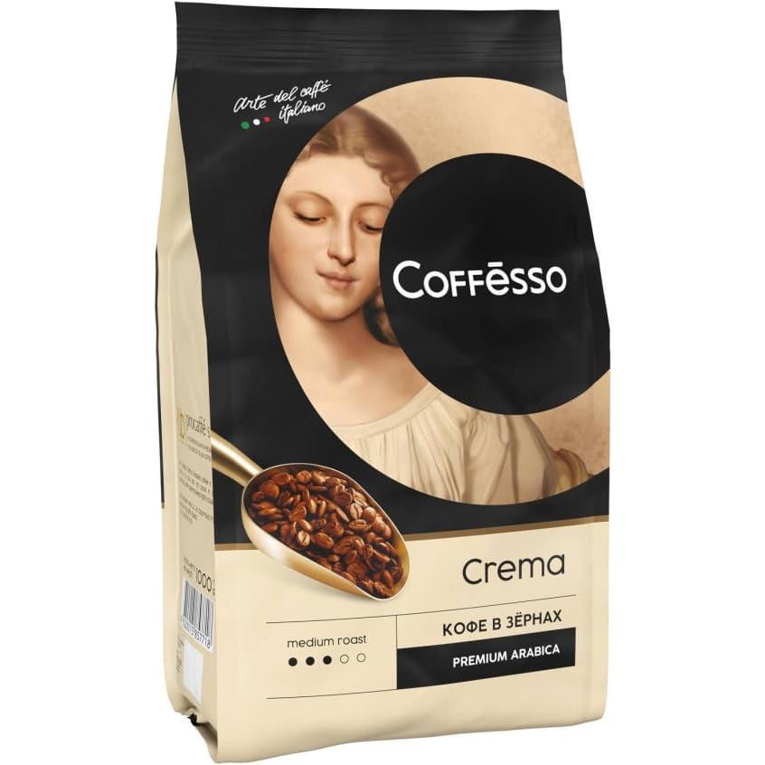 Кофе в зернах Coffesso Crema 1000 г