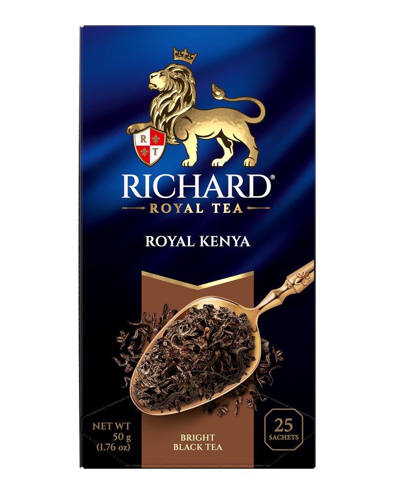 Чай Richard "Royal Kenya" чёрный 25 сашетов