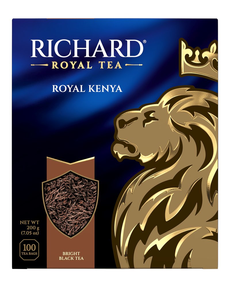 Чай Richard "Royal Kenya" черный 100 пакетиков