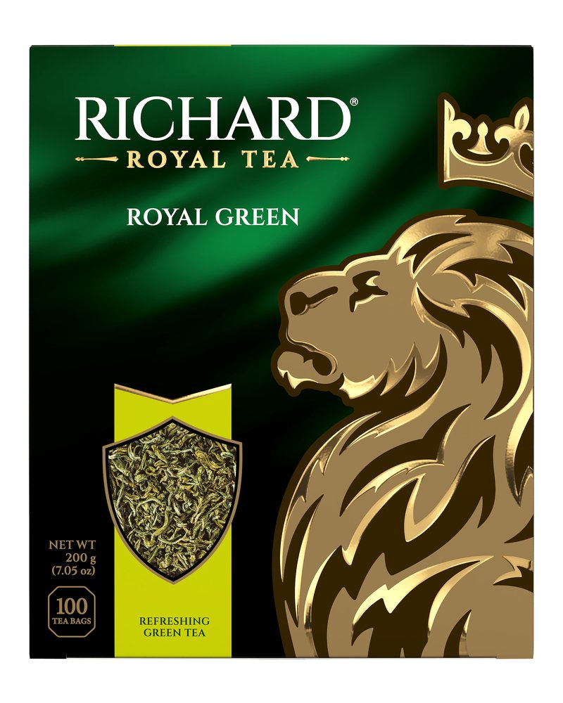 Чай Richard "Royal Green" зеленый 100 пакетиков