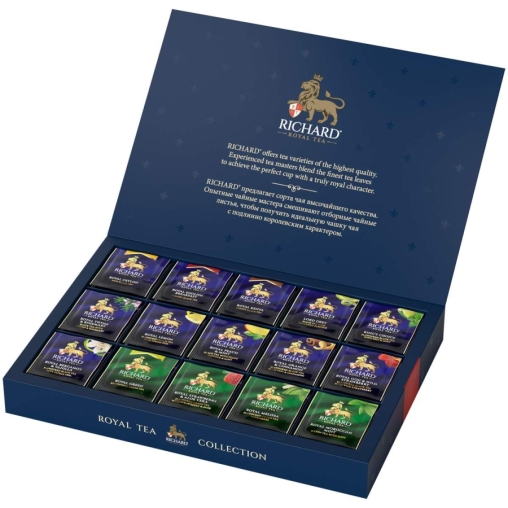 Подарочный чай Richard Royal Tea Collection 15 видов 120 саше