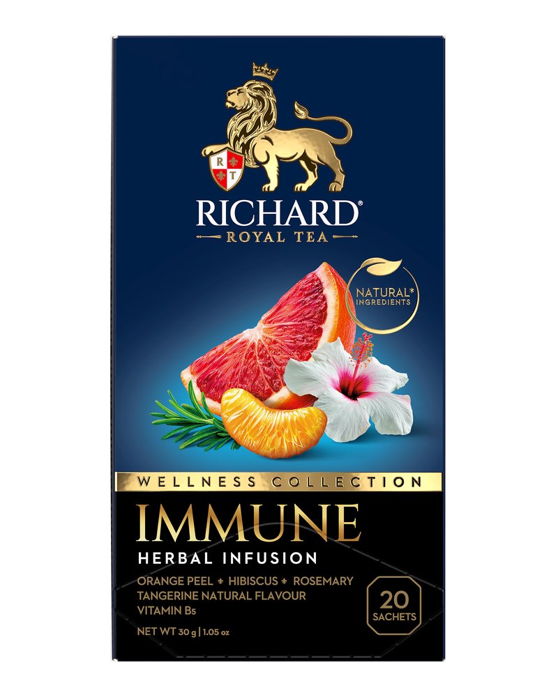 Чайный напиток RICHARD IMMUNE 20 сашетов