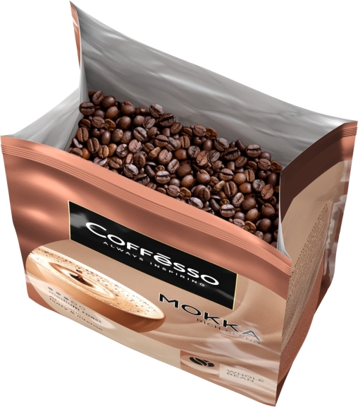 Кофе в зернах Coffesso MOKKA 100% робуста 1000 г