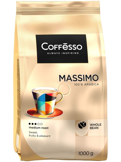 Кофе в зернах Coffesso MASSIMO 1000 г