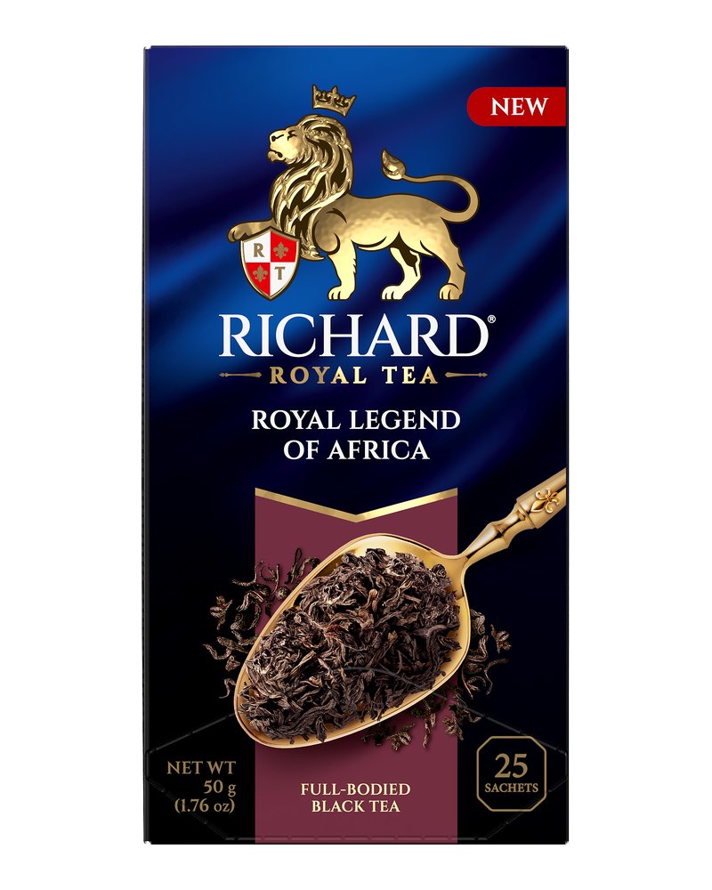 Чай Richard "Royal legend of Africa " черный 25саш.