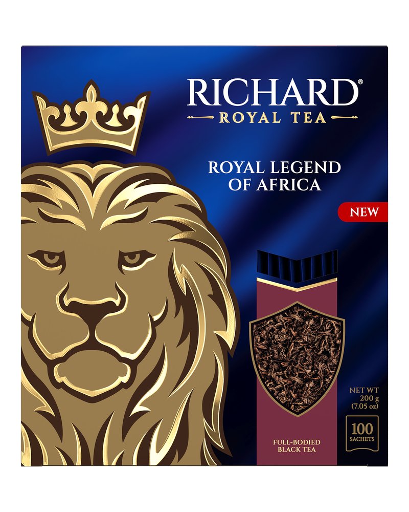Чай Richard "Royal legend of Africa " черный 100 саш.
