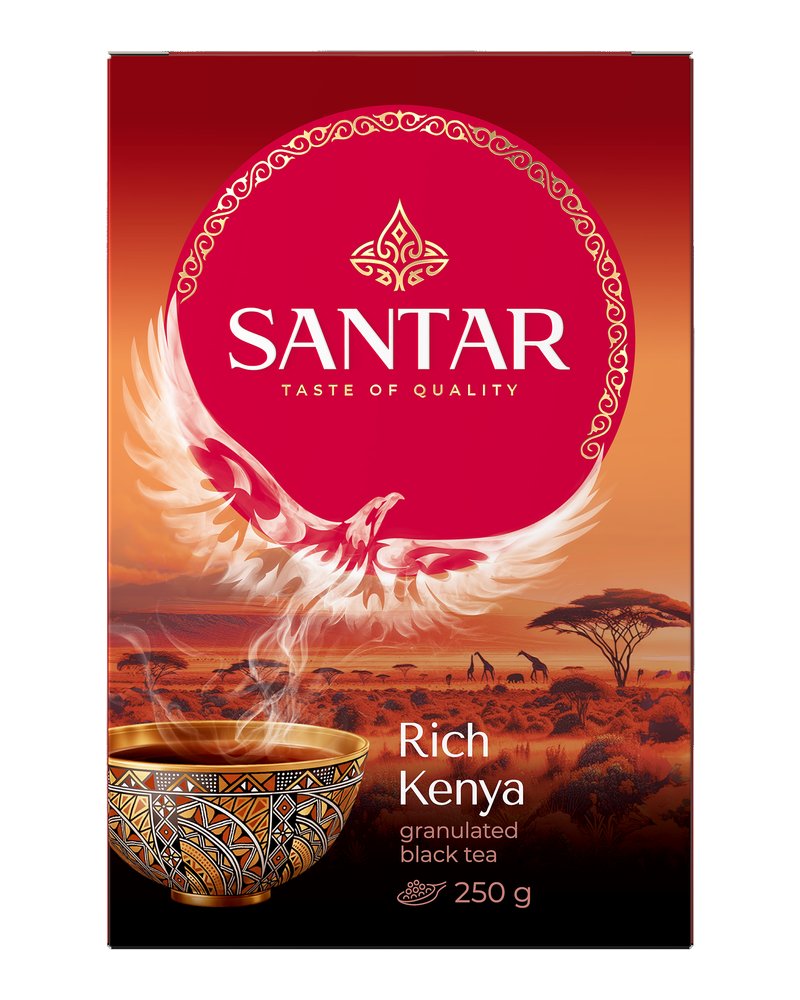 Черный гранулированный чай SANTAR "Rich Kenya" 250г