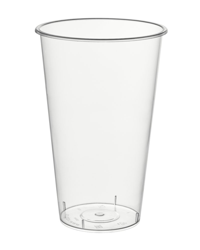 Стакан Bubble cup/шейкер глянец ПП 1021ГП D=90мм цвет прозр. 455/500мл ОЗЛП/ВЗЛП (х20/500)