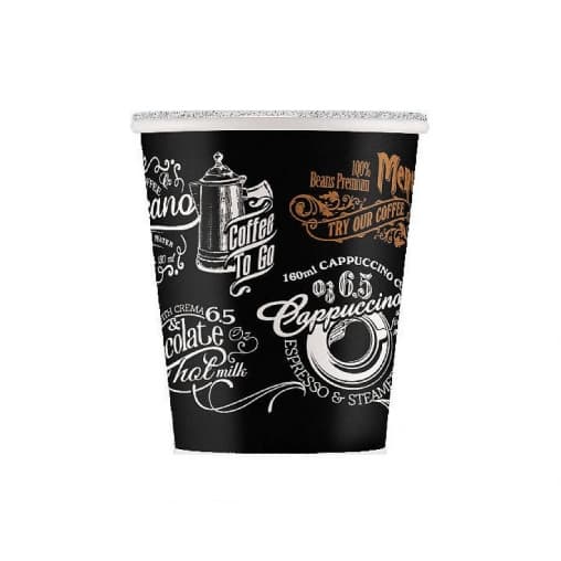 Бумажный стакан EcoCups d=73 175 мл