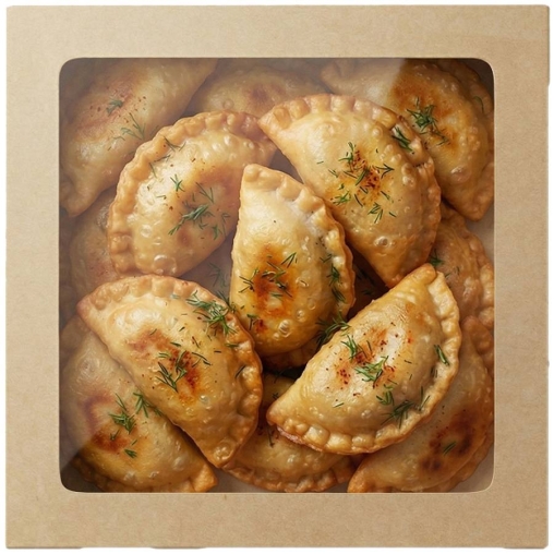 Контейнер OneBox 1230 мл Крафт 150×150×55 мм