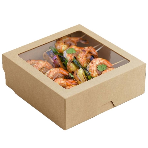 Контейнер OneBox 1230 мл Крафт 150×150×55 мм