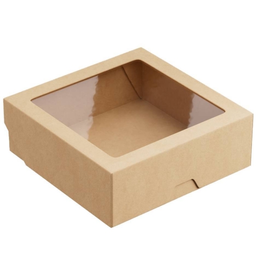 Контейнер OneBox 1230 мл Крафт 150×150×55 мм