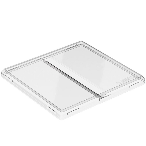 Крышка для контейнера OneClick1200 DB 190×200 мм прозрачная плоская