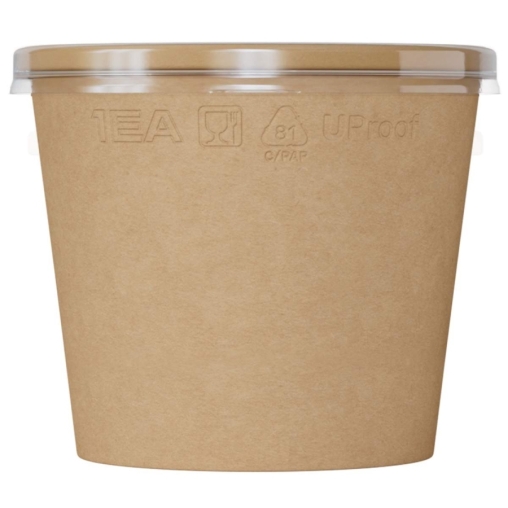 Крышка к креманкам OneBowl Прозрачная плоская OBlid d=102