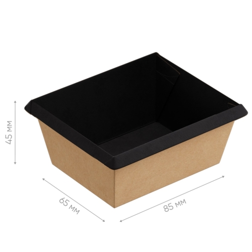 Контейнер OneClick 250 мл ТЕРМА Black 85×100×45 мм