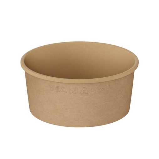 Креманка картонная OneBowl Ultraproof 760 мл Крафт d=145