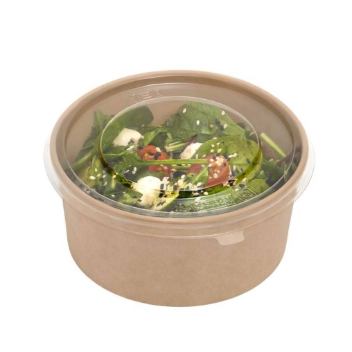 Креманка картонная OneBowl Ultraproof 760 мл Крафт d=145