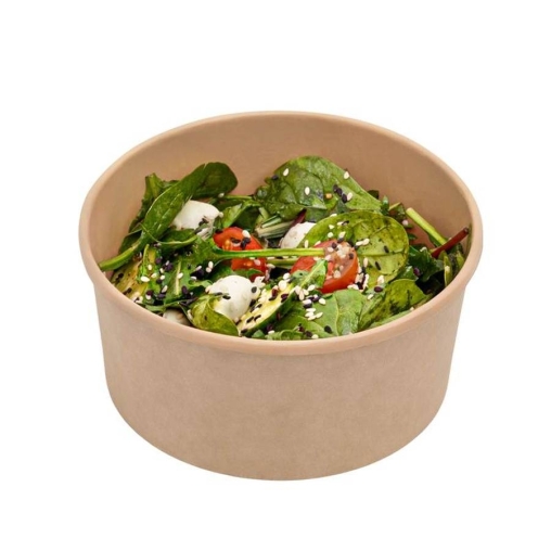 Креманка картонная OneBowl Ultraproof 760 мл Крафт d=145