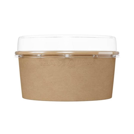 Креманка картонная OneBowl Ultraproof 760 мл Крафт d=145