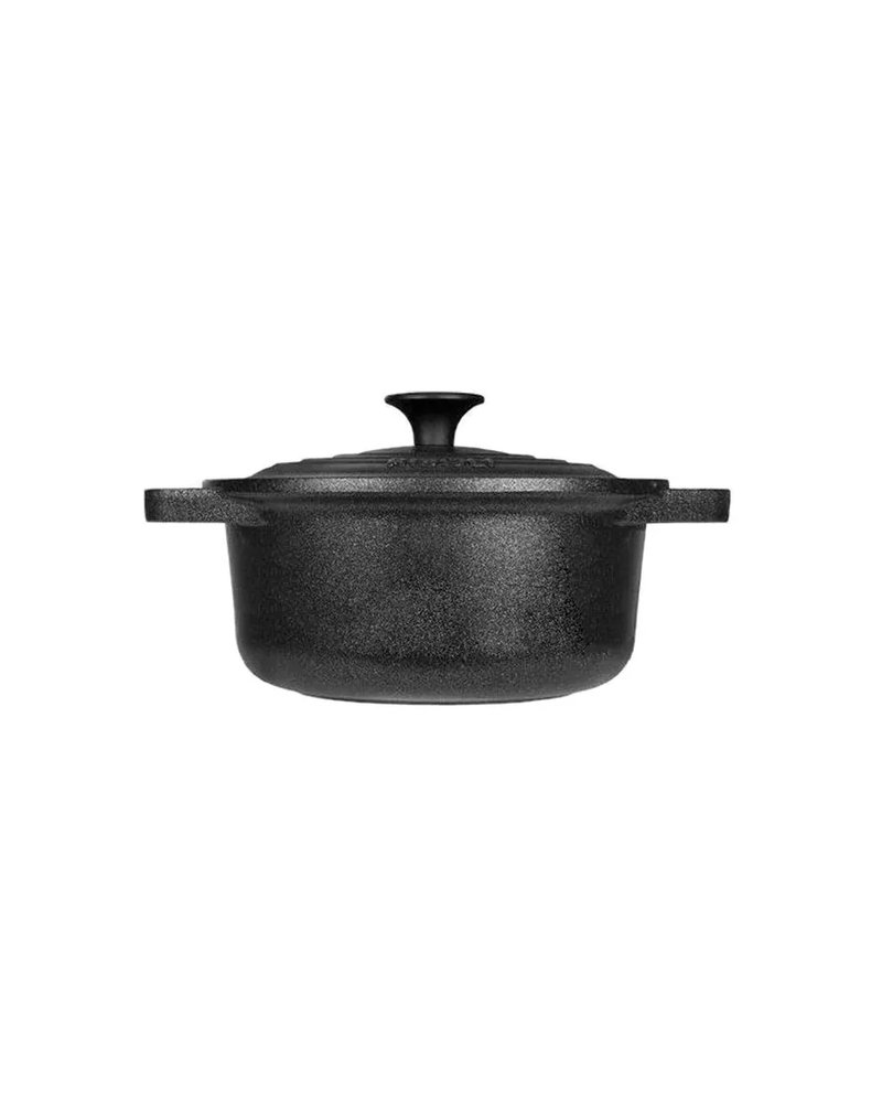 Кастрюля «Ле Пиньята» с крышкой (индукция) алюм.литой,тефлон 3,5л D=24см черный