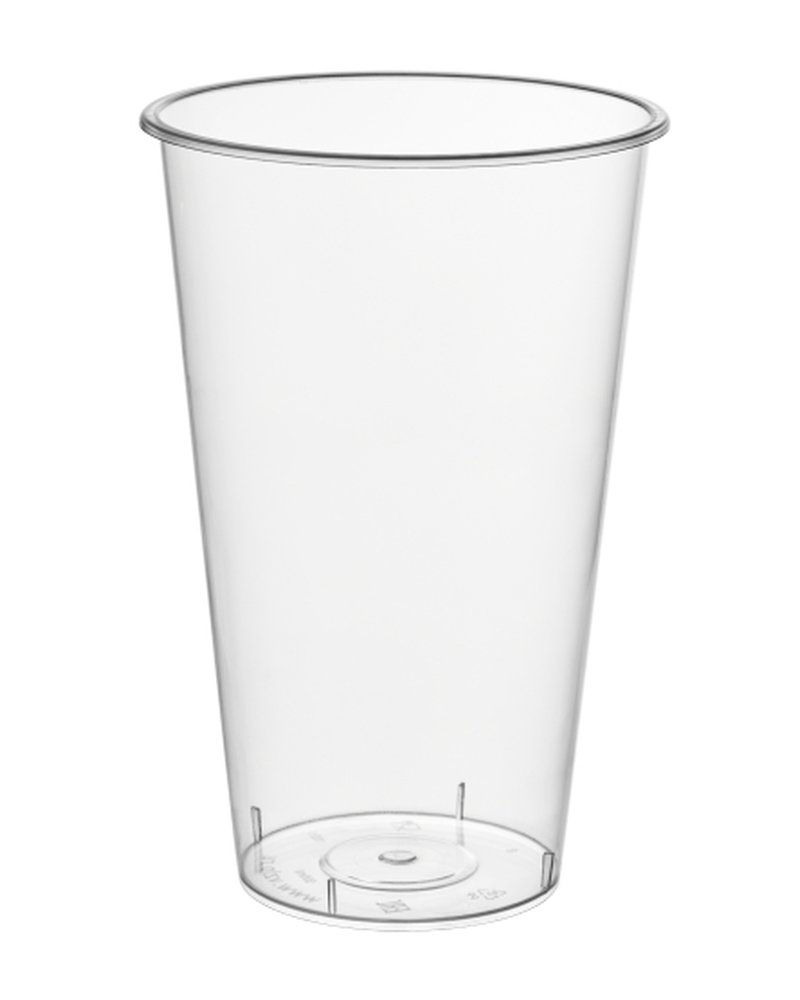 Стакан Bubble cup/шейкер глянец ПП 1021ГП D=90мм цвет прозр. 455/500мл ОЗЛП/ВЗЛП (х20/500)