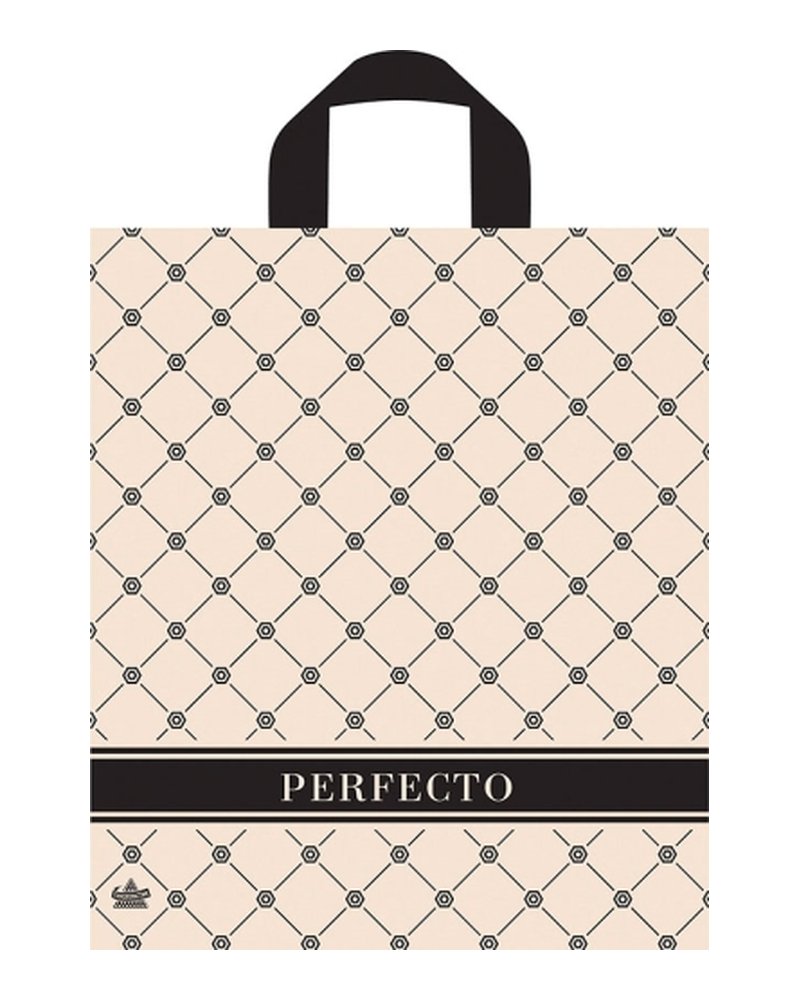 Пакет ПЭ с петлевой ручкой 31x35+3см (95) (Перфекто карамель) Тико (х25/300)