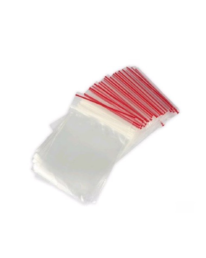 Пакет Zip Lock 25x30см С красной полосой (07954) Китай
