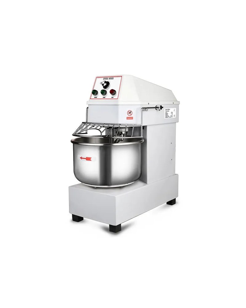 Тестомес CP-SM30 (макс. загрузка 14кг) металл 30л ,H=85,L=43,B=74,5см 1,5Квт белый