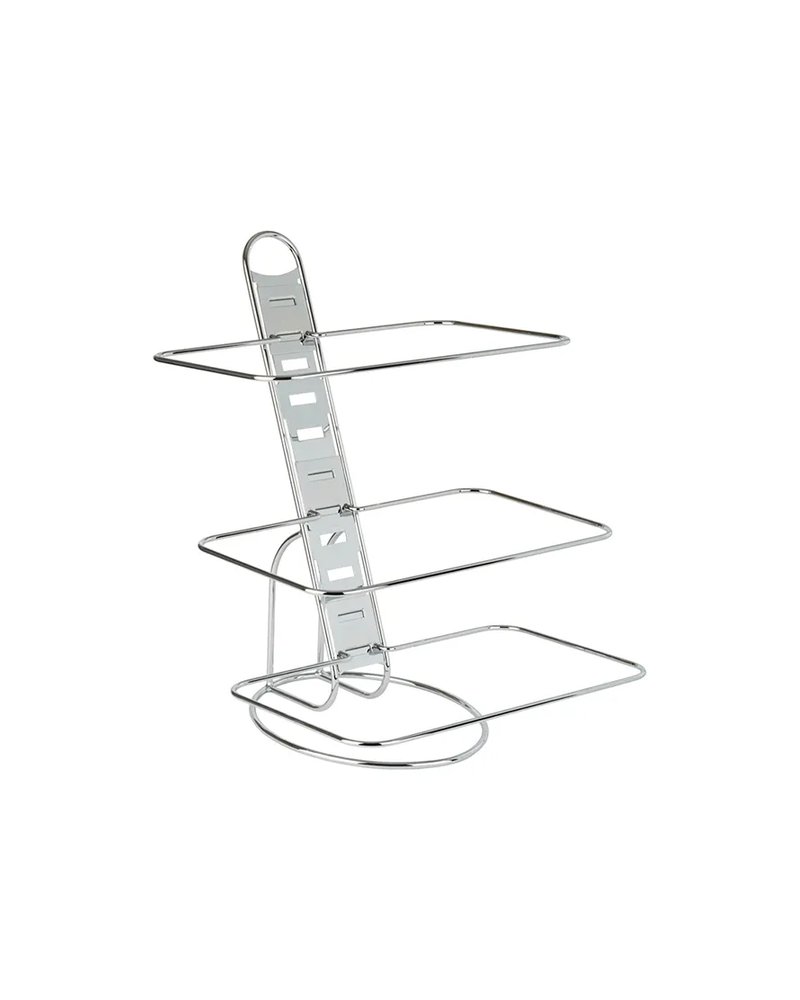 Стойка фуршетная 3 уровня для 3 гастроемкостей GN 1/1 металл ,H=66,L=59,B=52см