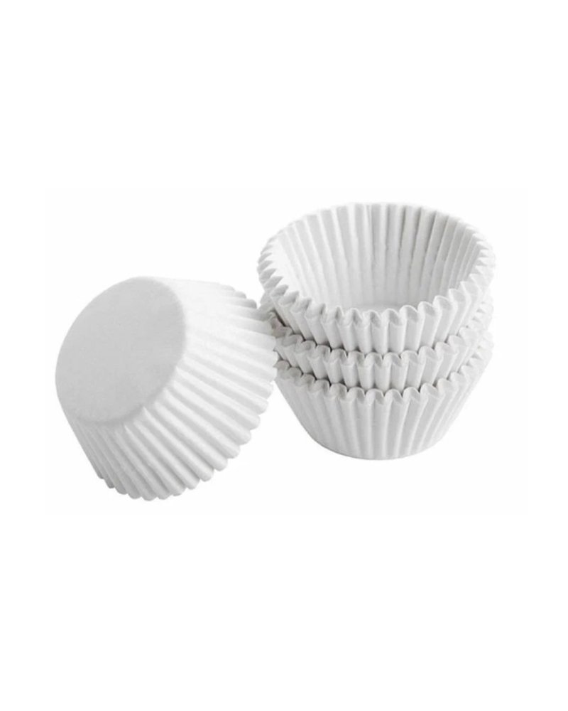 Тарталетка бумажная D=45мм Выс:25мм цвет Белый Круглая (х1000)