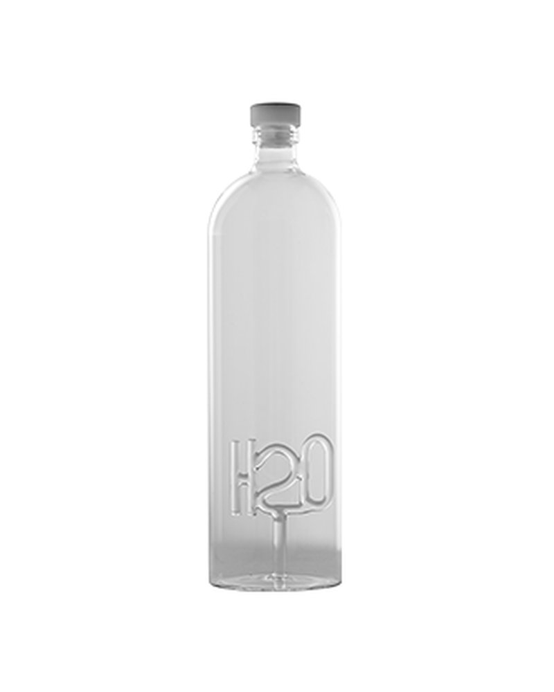 Бутылка «H2O» с пробкой стекло 1,5л D=9,H=32см