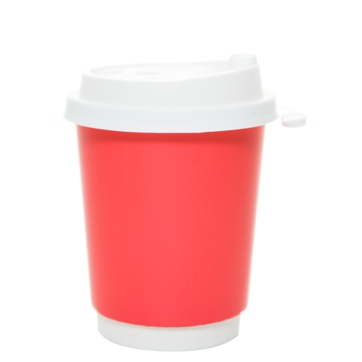 Стакан бумажный 2-слойный ProstoKap Розовый d=80 250 мл