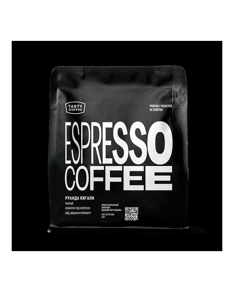 Кофе в зернах Tasty Coffee Руанда Кигали 250г