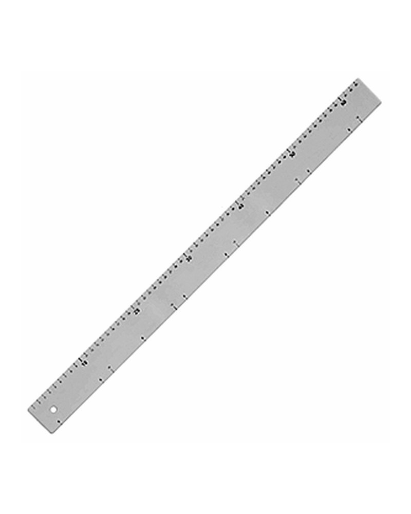 Линейка кондитерская пластик ,H=1,L=640,B=20мм белый