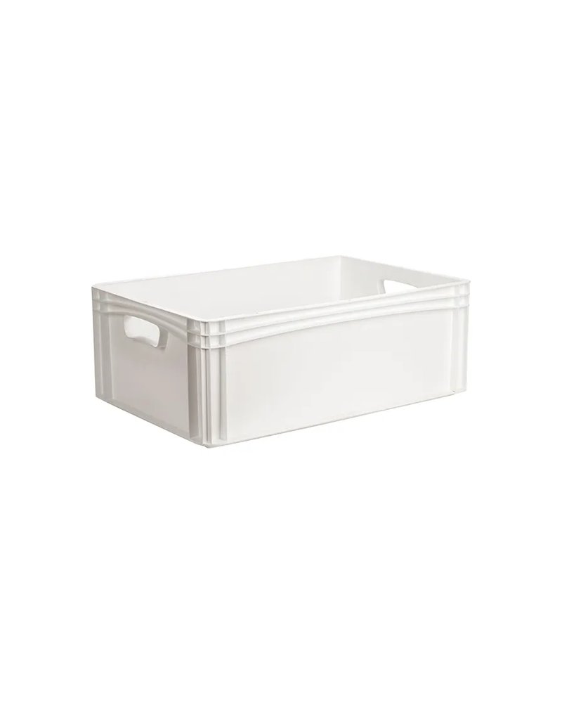 Контейнер для продуктов полипроп. 44,2л ,H=22,L=60,B=40см белый