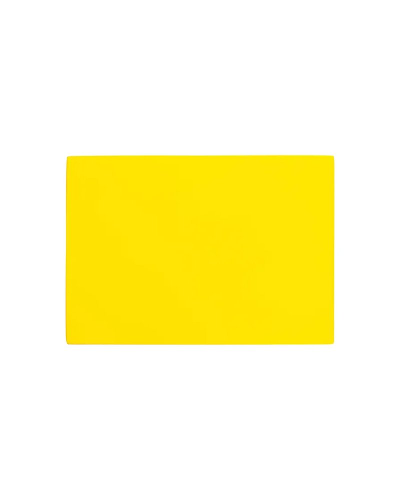 Доска разделочная пластик ,H=18,L=500,B=350мм желт.