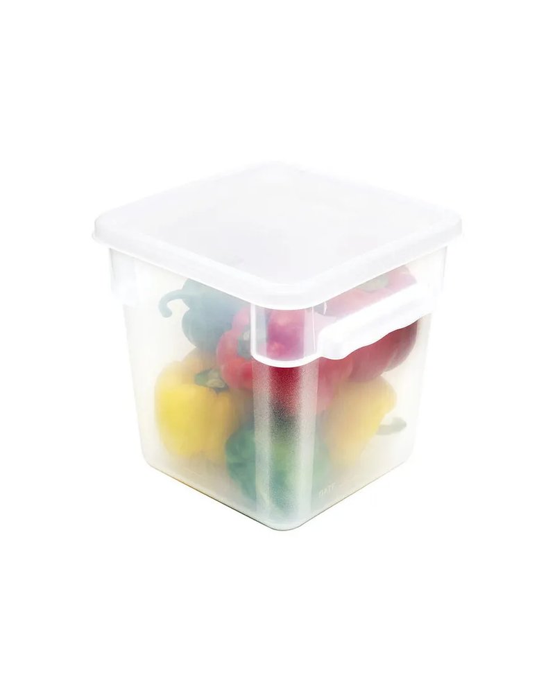 Контейнер для продуктов полипроп. 6л ,H=19,L=22,5,B=22,5см прозр.