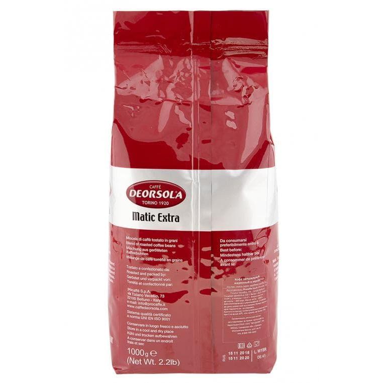 Кофе в зернах Deorsola Matic Extra 1000 г