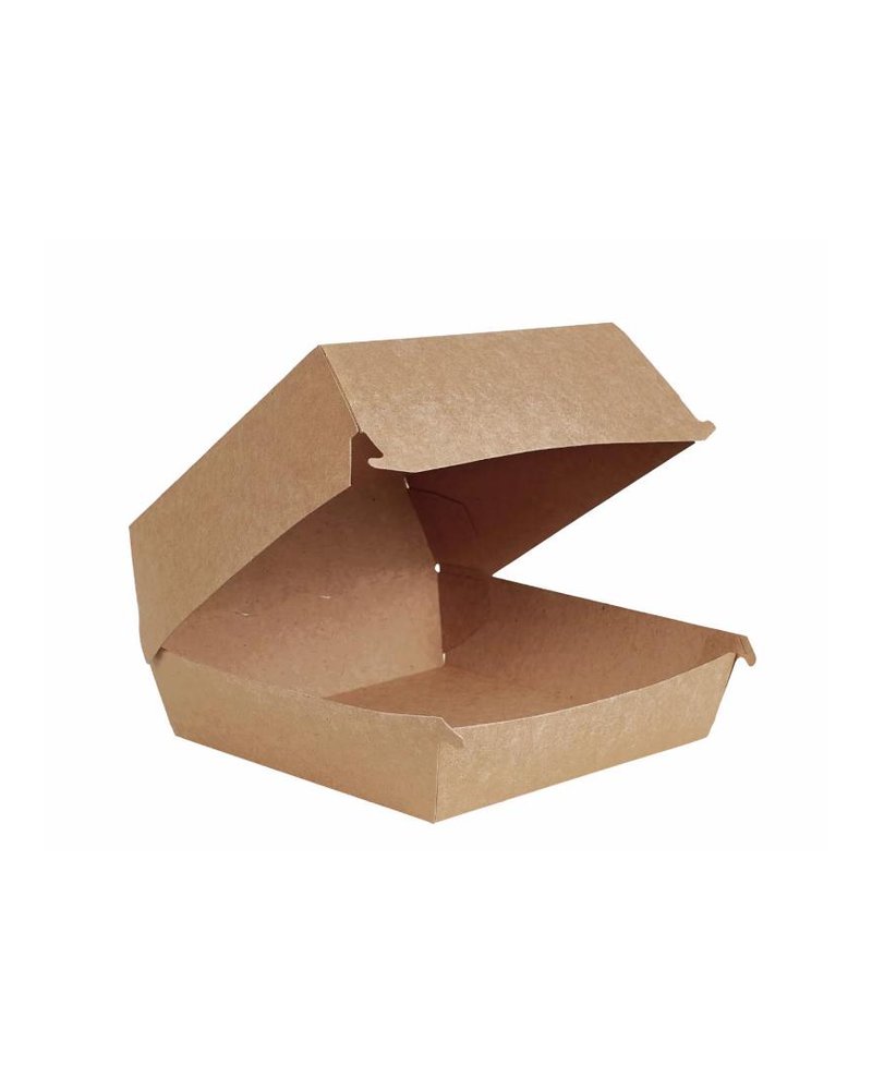 Коробка д/гамбургеров ECO BURGER XL 113х113х112мм Burger XL цвет Крафт DoECO (х50/150)