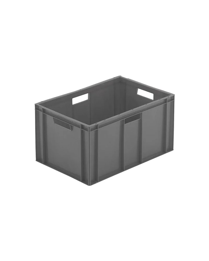 Контейнер для продуктов полипроп. 64,5л ,H=32,L=60,B=40см серый