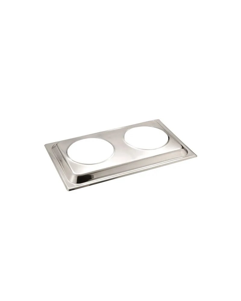 Крышка для гастроемкости GN 1/1 сталь нерж. ,L=54,B=33,5см