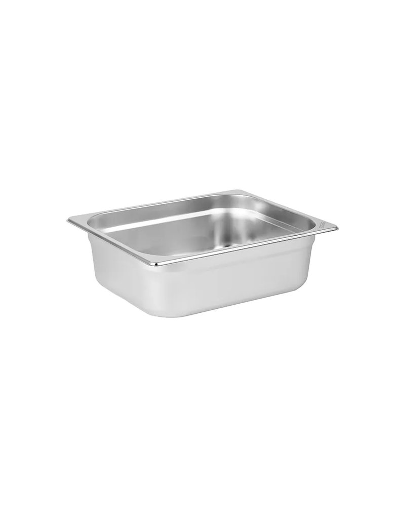 Гастроемкость GN 1/2 сталь нерж. 5,6л ,H=10,L=32,5,B=26,5см металлич.