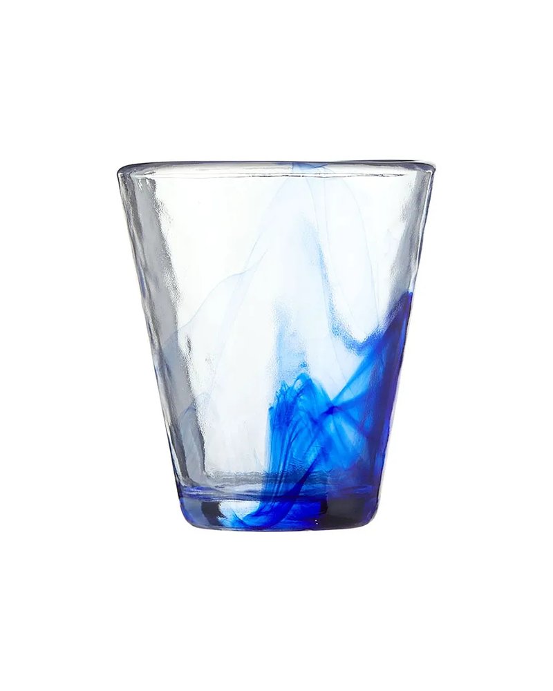 Олд фэшн (стакан) «Мурано» стекло 265мл D=88,H=100мм прозр.,синий