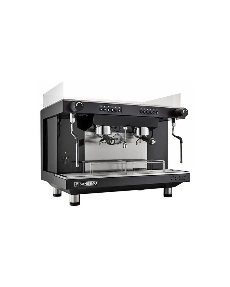 Кофемашина «Sanremo ZOE 2G SED TA» алюм.литой 10,3л ,H=60,2,L=72,B=52,8см 3,15Квт черный,металлич.