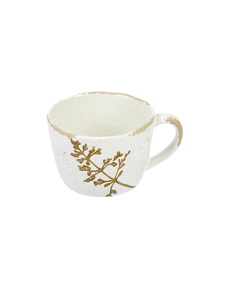 Чашка чайная «Фенхель» фарфор 250мл D=92,H=64,L=119мм белый