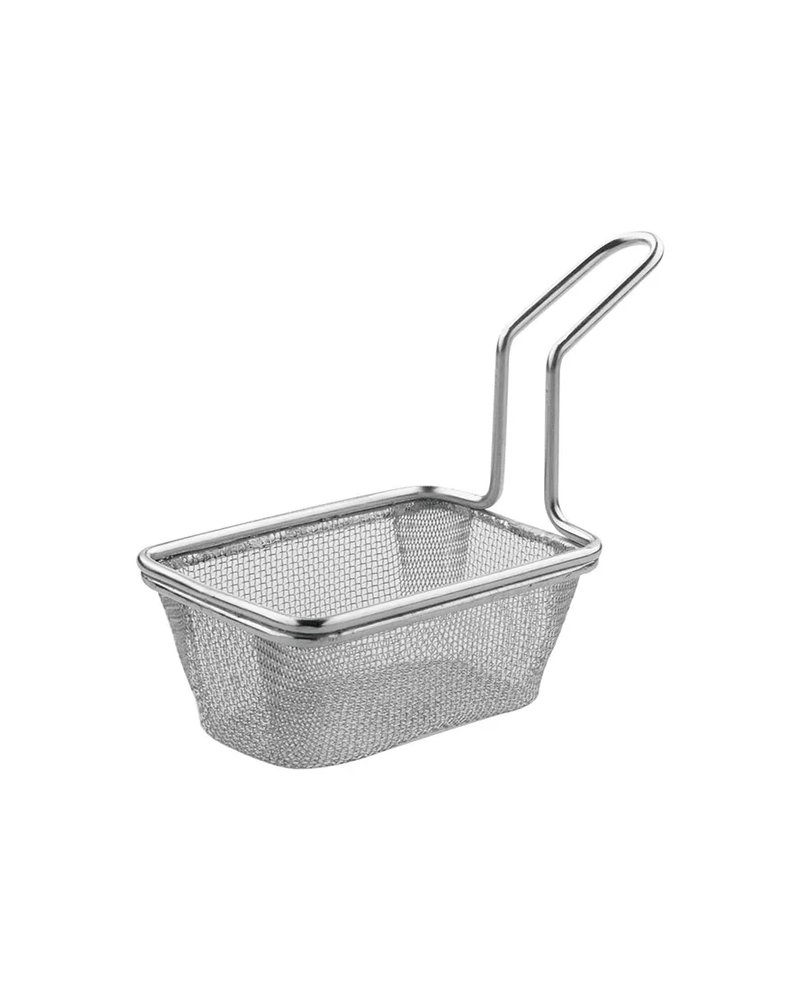Корзинка для картофеля фри «Проотель» сталь нерж. ,H=30,L=80,B=55мм
