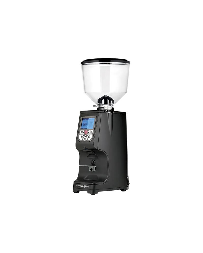 Кофемолка «Atom Specialty 65» (на 1,2 кг кофе) алюм.литой ,H=54,L=22,7,B=20,5см 350вт черный,прозр.